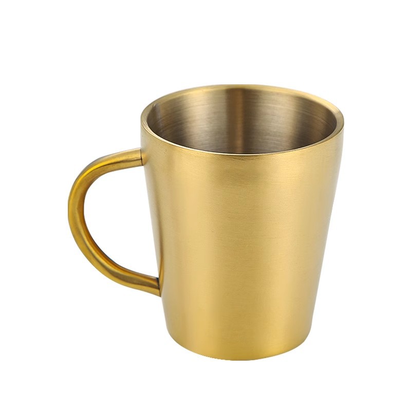 Cross-border double-layer insulated tape handle office coffee, milk cup, water cup, 304 stainless steel mug, beer mug Application Scenario