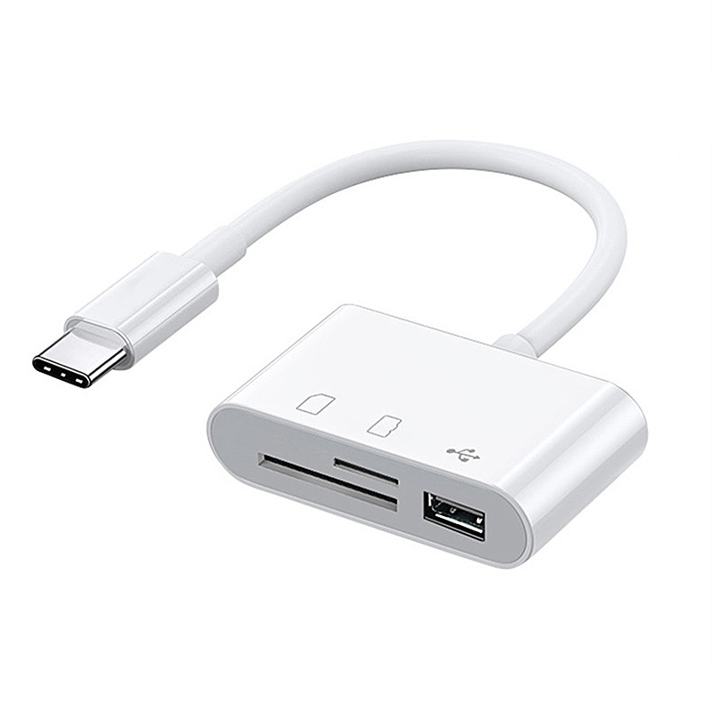The camera memory card sd card reader multi-functional otg adapter is suitable for type-c Apple phone card readers Item Picture