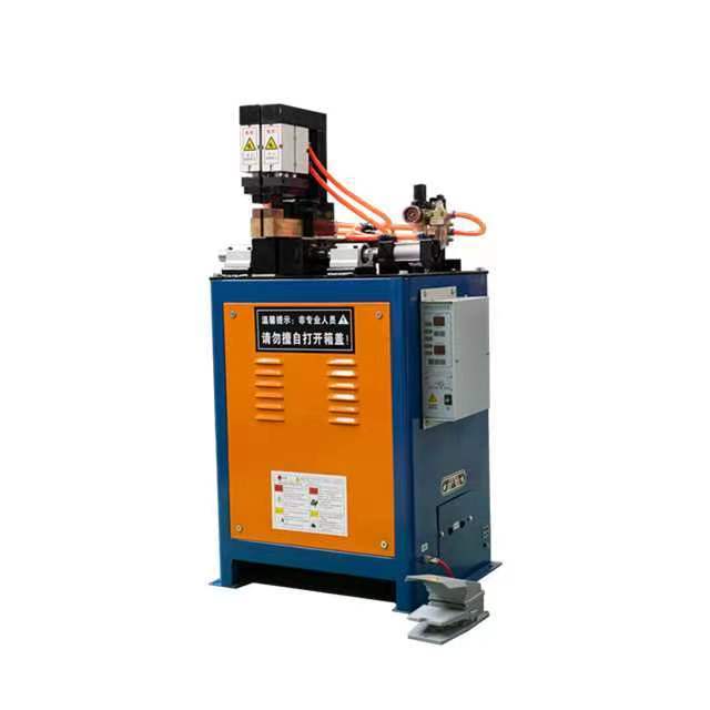 Pneumatic butt welding machine, automatic spot welding machine for steel bars, iron wires, circles, square tubes, rods and flat iron, threaded steel flash joint machine Item Picture
