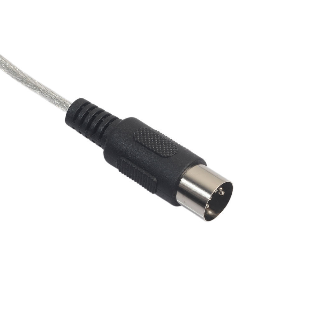 Wholesale MIDI cables, music editing cables, MIDI to USB cables, electronic organ music cables, and MIDI connection cables Specification drawing