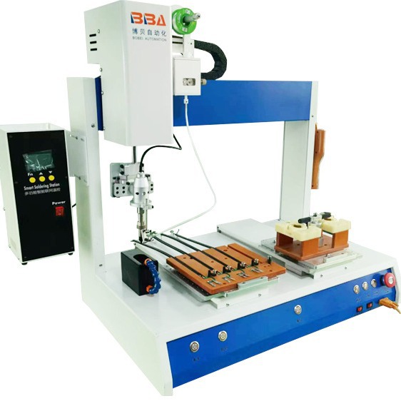BBA fully automatic soldering machine, wire spot soldering, LED lamp soldering machine, PCB circuit board soldering [Cross-border direct supply details Picture