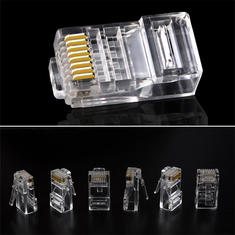 Ningbowei Super Category 5 and Category 6 unshielded crystal heads RJ45/8P8C network CAT5e/6 computer network cable connectors Application Scenario