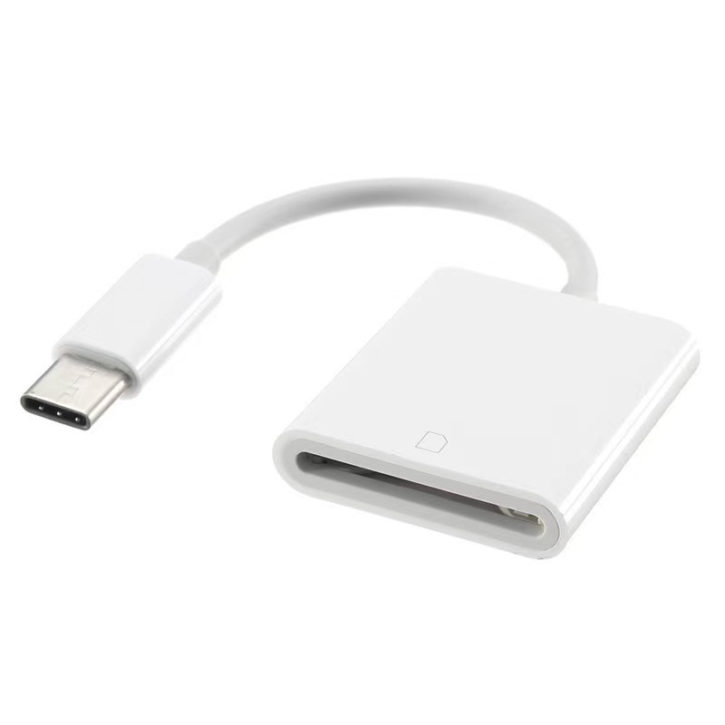 Android phone lightning adapter TF+SD card reader type OTG Specification drawing