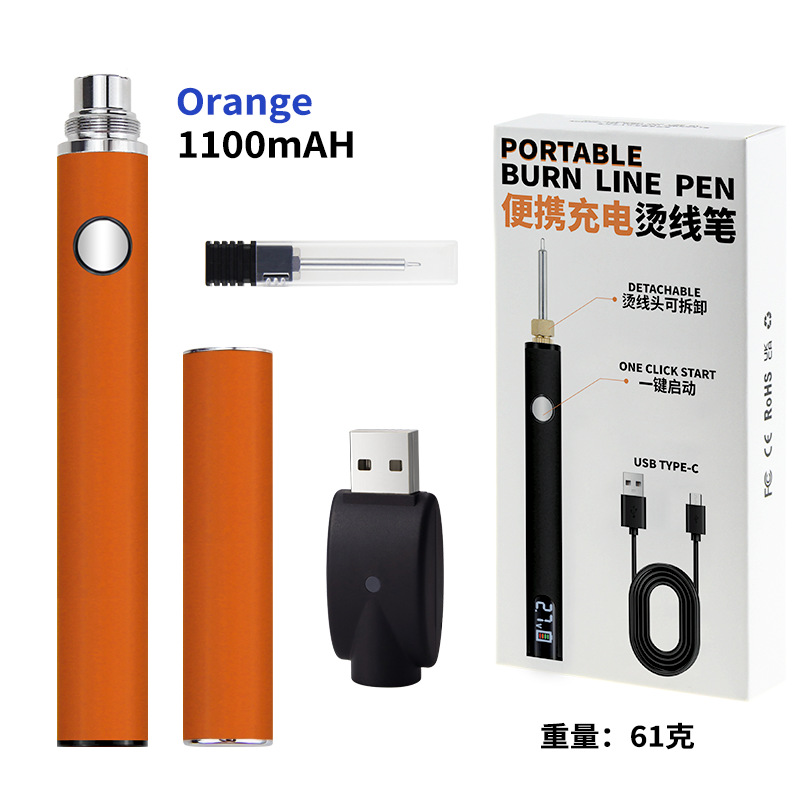 Wireless covered wire ironing pen, quick waxing, wire burning pen, wire breaking, rope weaving, engraving, hand beading, USB soldering iron undefined