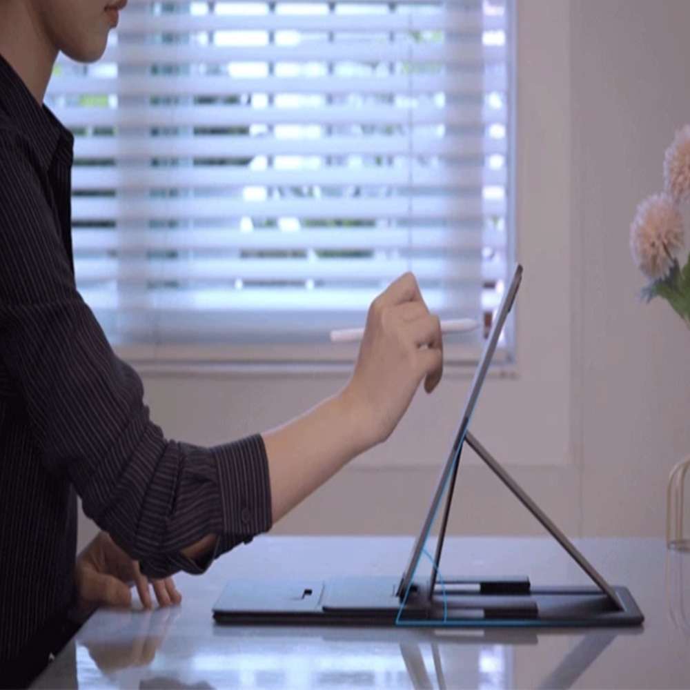 Cross-border computer support laptop stand foldable laptop portable small table Specification drawing