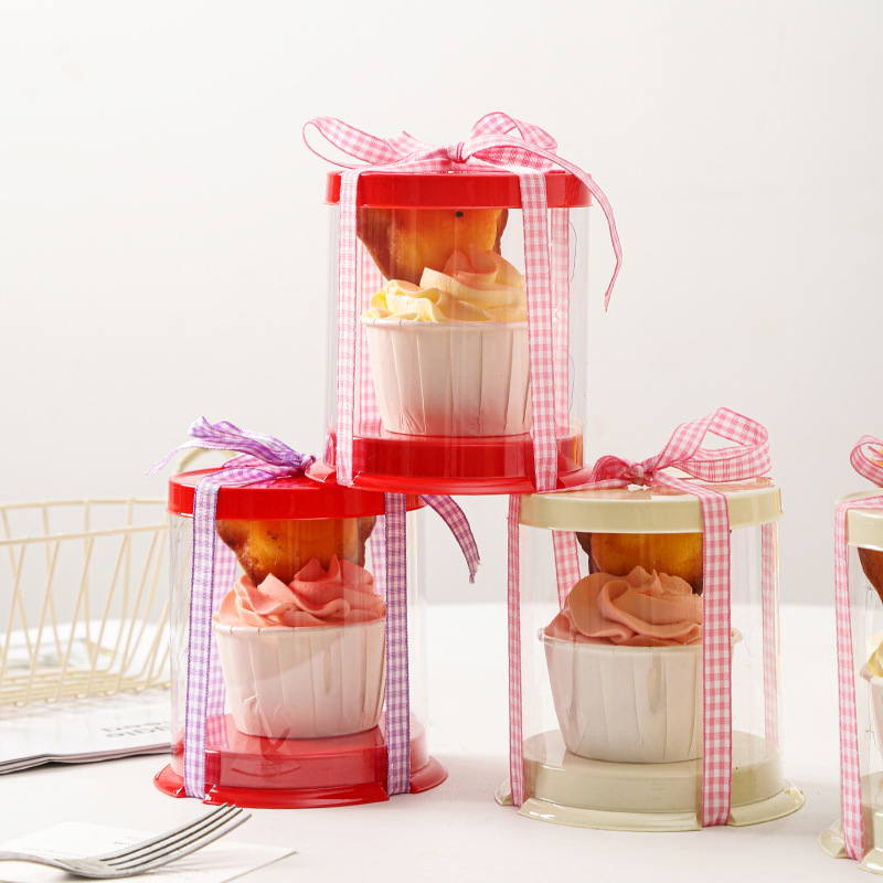 61 Children's Day single cupcake packaging box, 2-inch cake box, mini cupcake, dessert baking box details Picture