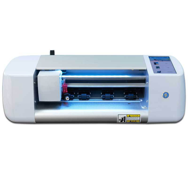 Manufacturer's intelligent knife cutting machine, UV high-definition frosted anti-peeping water condensation film, laser back color film, mobile phone film cutting machine Item Picture