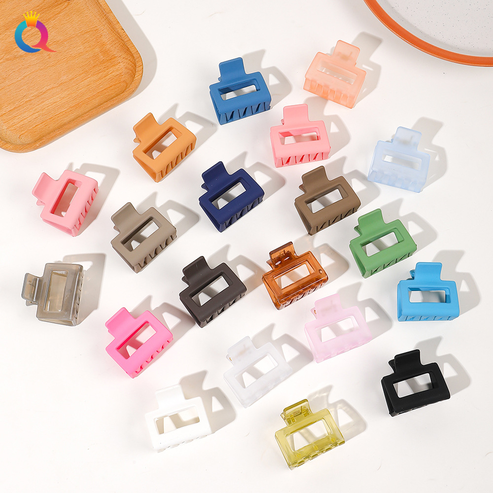 Qiyue Cross-border ins hair clips, cute small grabbers, high-end hair grabbers, shark clips, children's headwear and hair accessories wholesale Specification drawing