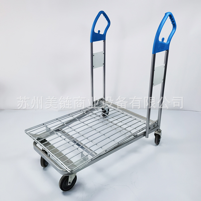Wholesale supply of building materials sorting trucks for supermarkets and warehouses. Four-wheel sorting trucks and logistics picking trucks with a load capacity of 300kg Application Scenario