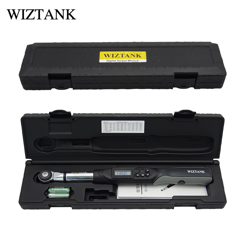 Taiwan WIZTANK digital torque wrench, interchangeable head torque wrench WEC2-030BN industrial torque wrench Item Picture