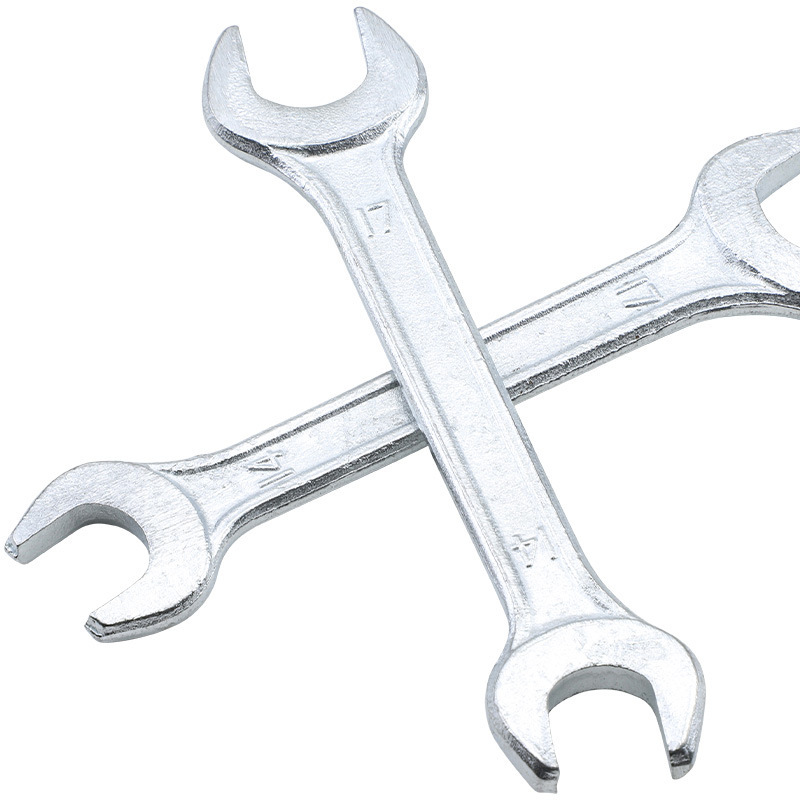Double-ended wrench, open-end wrench, fixed socket wrench, hexagonal fork wrench, small wrench, complete set of hardware tools, hand wrench Application Scenario