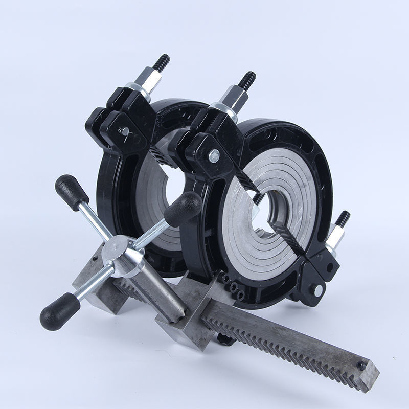 High-altitude operation pipe tightening device, pe siphon same-floor drainage butt welding machine, 50-200 hot melt machine, hot melt welding machine butt welding machine Application Scenario