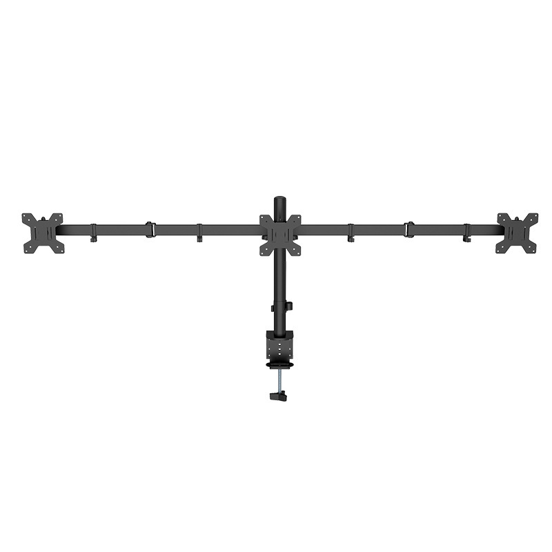 Cross-border factory direct supply three-screen monitor desktop stand, computer stand, freely adjustable and rotatable game splicing stand details Picture