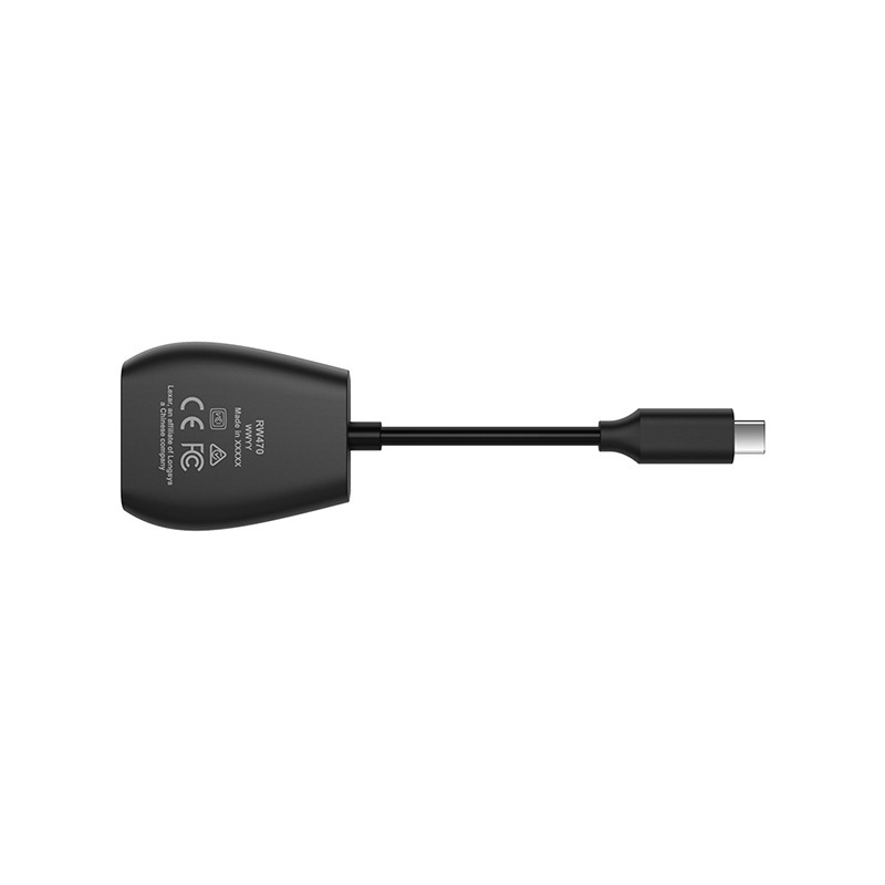 Lexar USB3.2 UHS-II camera SD/ mobile phone TF Card 2-in-1 Type-c interface high-speed card reader Specification drawing
