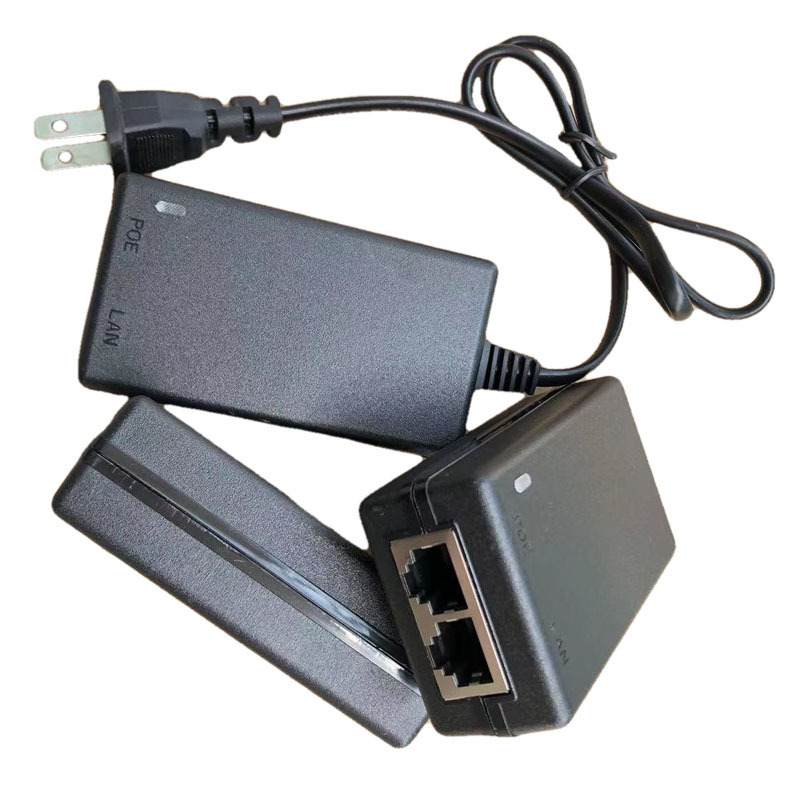 POE network port power adapter 12V, 15V, 24V, 1A2 set-top box 48V, 0.5A switch, surveillance camera Specification drawing