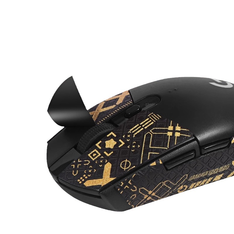 Suitable for Logitech G304GPRO anti-slip stickers, g304 mouse stickers, full-pack sweat-absorbing stickers, anti-sweat stickers, back lizard skin Item Picture
