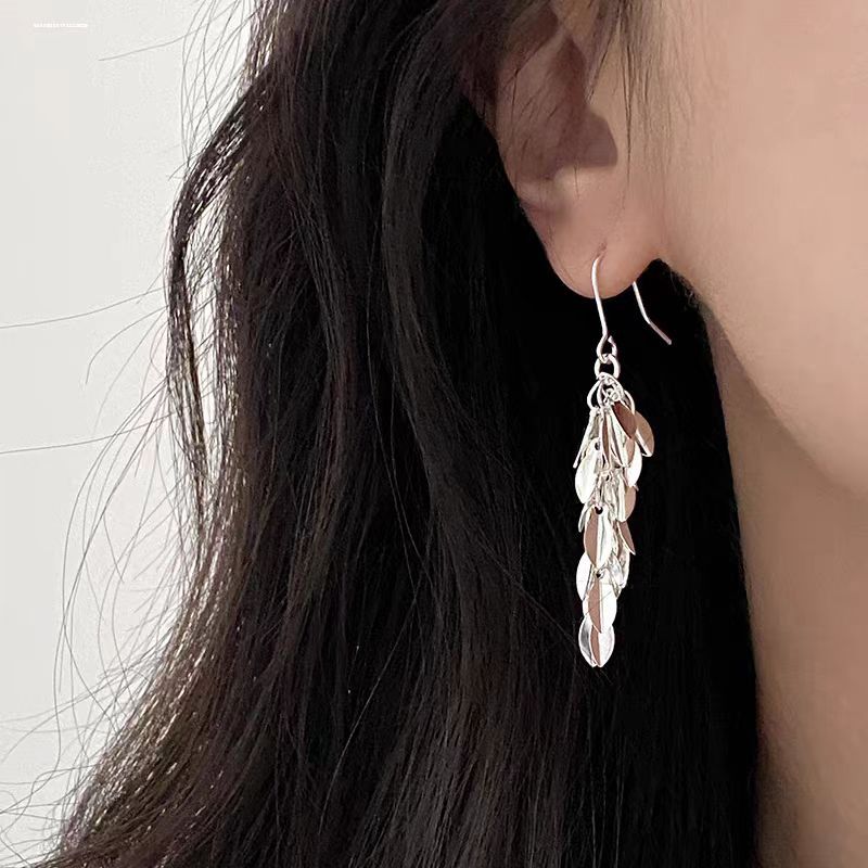 Sparkling Wheat Ear Tassel Earrings 2025 New bestseller High-end earrings, unique and unique feminine charm earrings full figure