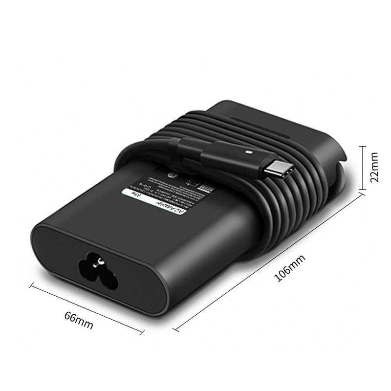 Compatible with 65w Dell laptop charger 20V3.25A laptop adapter type-c fast charging Specification drawing