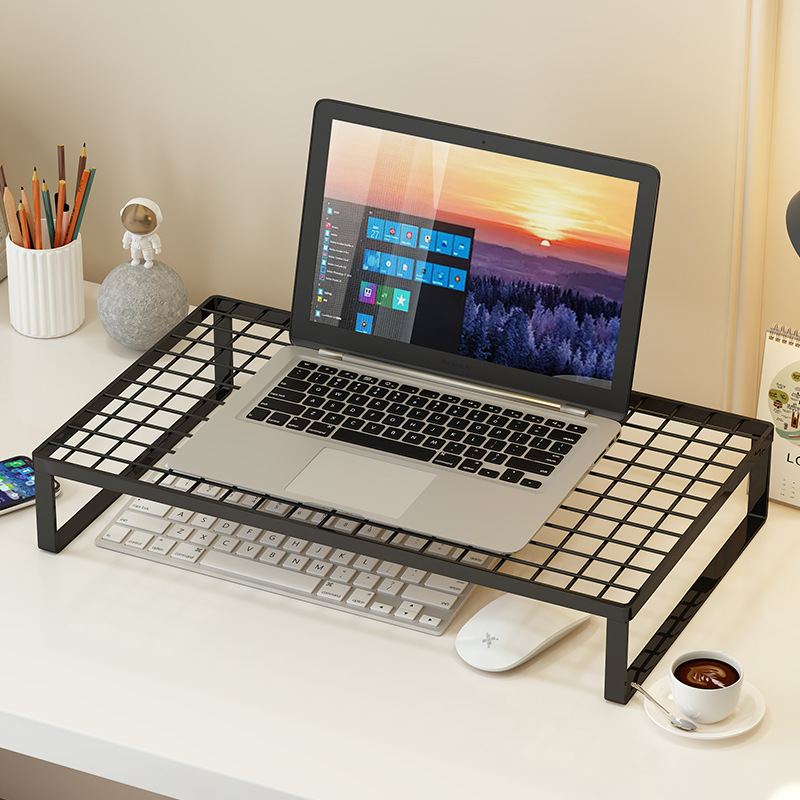 Computer height-increasing stand, office monitor screen base bracket, height-increasing desktop stand, notebook storage rack details Picture