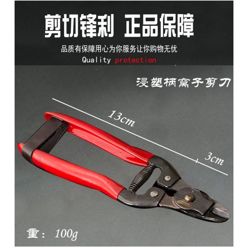 Luoding stainless steel fruit scissors, new medium-sized citrus fruit scissors, round-head citrus fruit picking scissors, scissors for fruit picking undefined