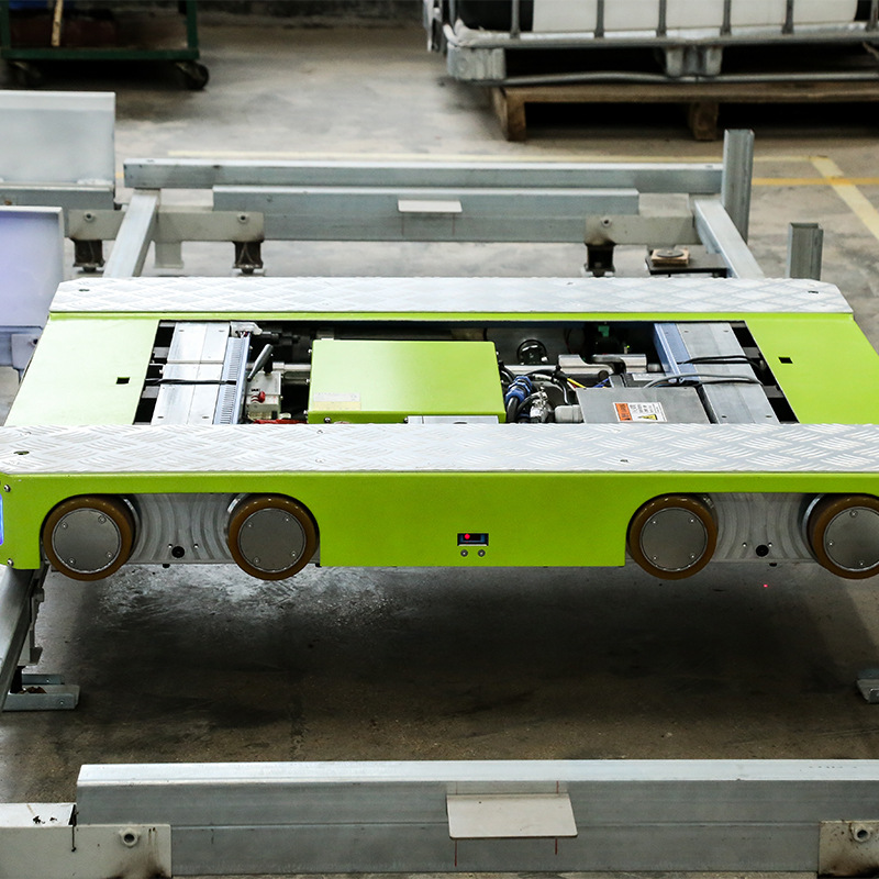 Changsha intelligent four-way warehouse pallet rack shuttle board, normal temperature cold storage explosion-proof warehouse vehicle shuttle vehicle Application Scenario