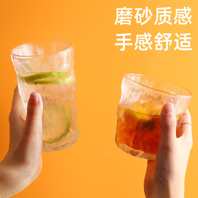 Nordic glacier cup, women's summer beer mug, household red wine and milk tea cup, men's Ins-style drink cup, coffee Application Scenario