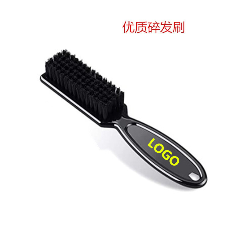Amazon Barber Vintage oilhead brush, beard brush, carved and crushed hair brush, two-in-one hair cleaning brush, straw brush Item Picture