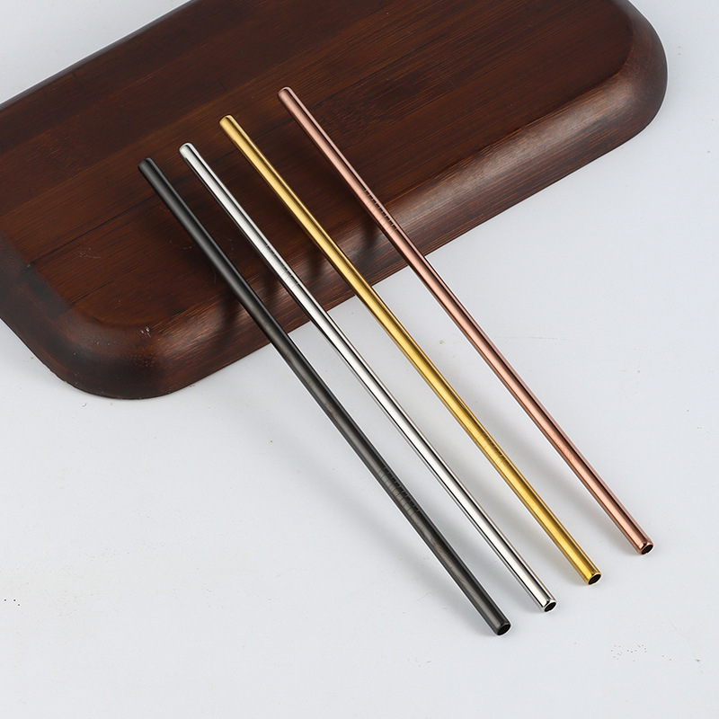 304 stainless steel straws, food-grade stainless steel straws for coffee, milk tea and beverage exports across borders details Picture