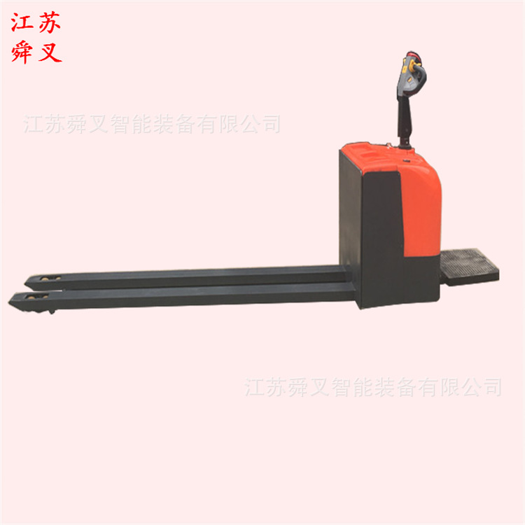 3/5-ton electric pallet handling forklift, 3/4-meter-long fully automatic hydraulic lifting ground battery stacker loading and unloading machine undefined