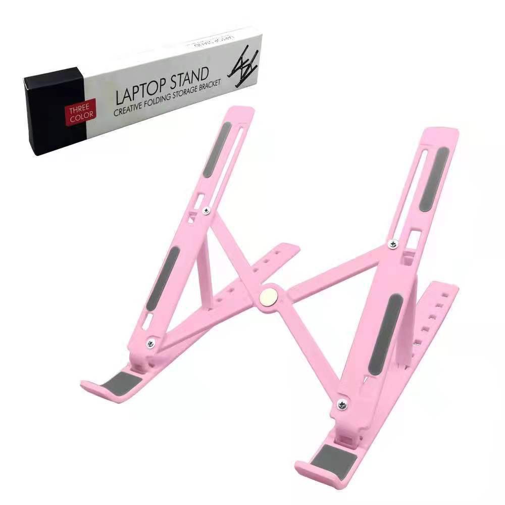 Height-adjustable desk, laptop heat dissipation, laptop stand bracket, portable office desk, folding tablet Application Scenario