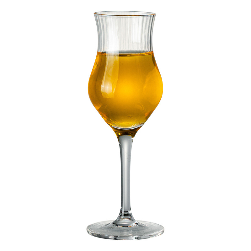 Creative whisky tasting cup, hotel commercial high appearance level tall cocktail cup, light luxury high-end spirits aroma cup Item Picture