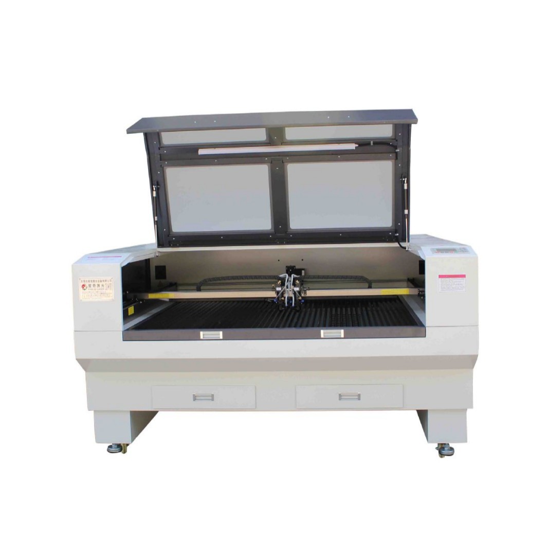 Fabric laser cutting machine, EVA foam velvet felt small cutting machine, carpet leather material leather engraving machine details Picture