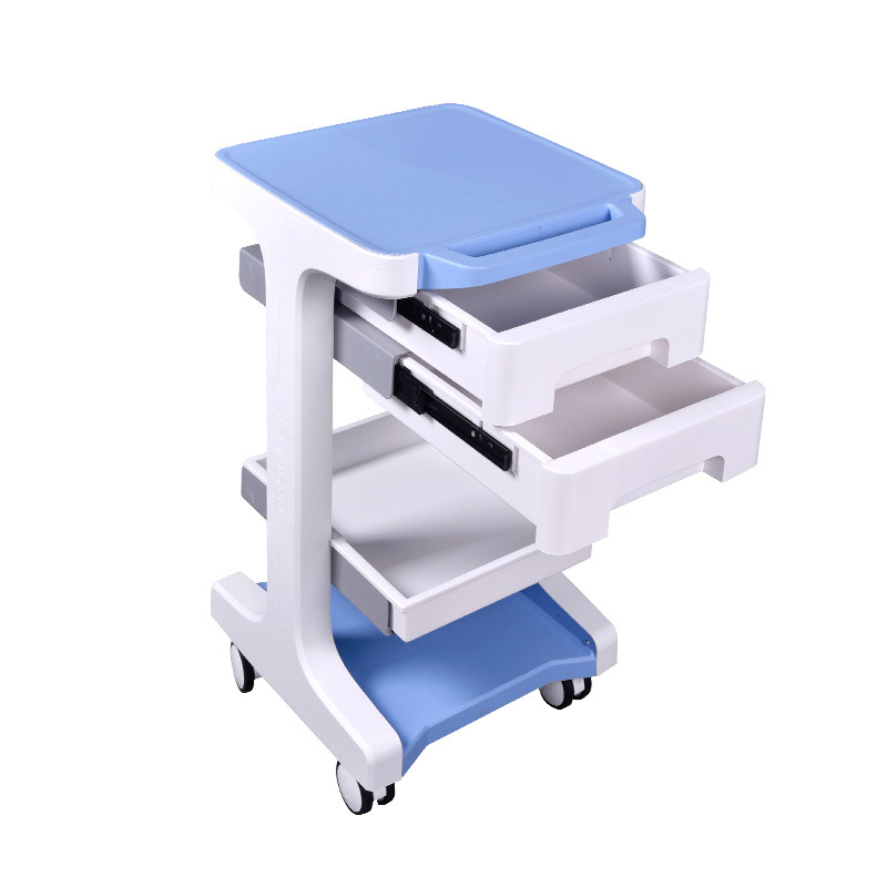 Beauty equipment, physiotherapy device trolley, clinic physiotherapy store, beauty salon special movable storage rack tool trolley Specification drawing