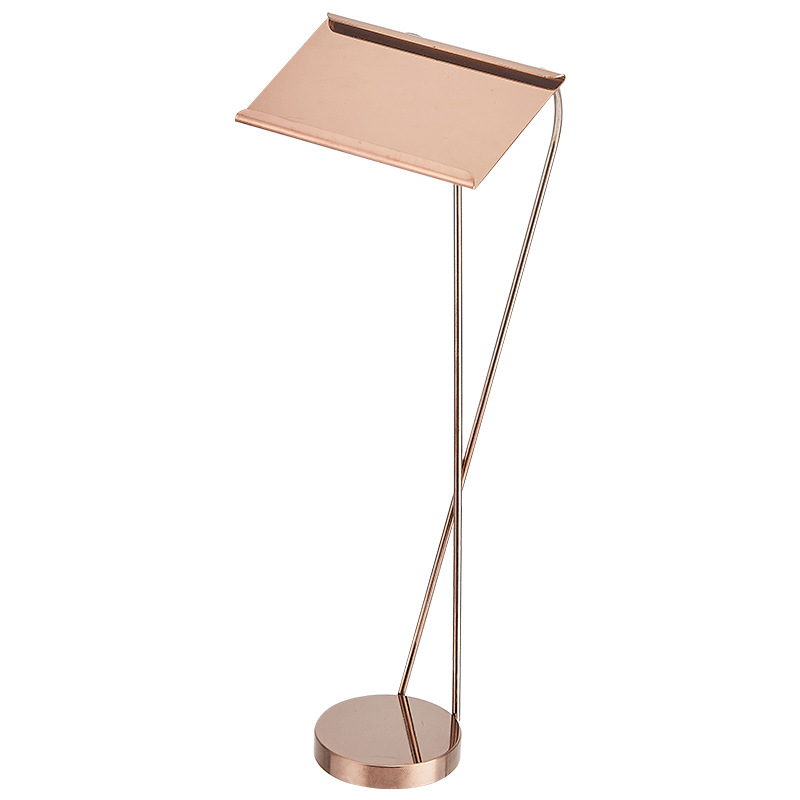Menu display stand, menu rack, stainless steel open counter, price tag, restaurant, hotel and restaurant menu number plate Item Picture
