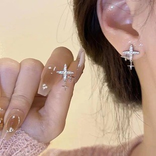 Keep it for yourself! Stylish and versatile, unique stud earrings for women, light luxury, fashionable, niche, high-end design sense earrings, bestsellers Application Scenario