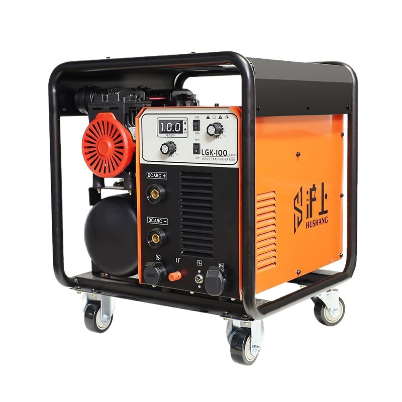 Shanghai industrial-grade built-in air pump plasma cutting machine and electric welding dual-purpose integrated machine LGK120, external 380V Item Picture