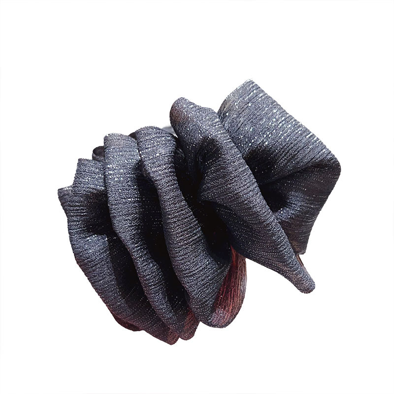 Cloud bubble bow hair accessory, bun head clip, large high-end hair clip, women's back head clip headwear Item Picture