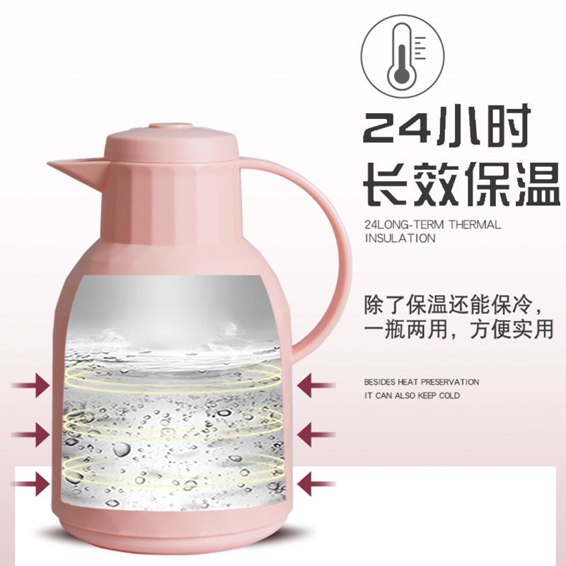 Diamond thermos flask, glass inner liner thermos flask, household thermos flask, coffee thermos, advertising flask, LOGO gift Specification drawing
