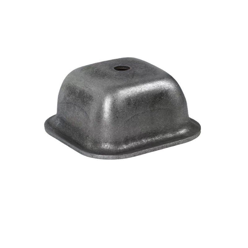 Wholesale square tube stacking foot bowls, square tubes, floor foot wrists, shelf support, iron foot bowl bases, foot seats, galvanized heavy-duty Item Picture