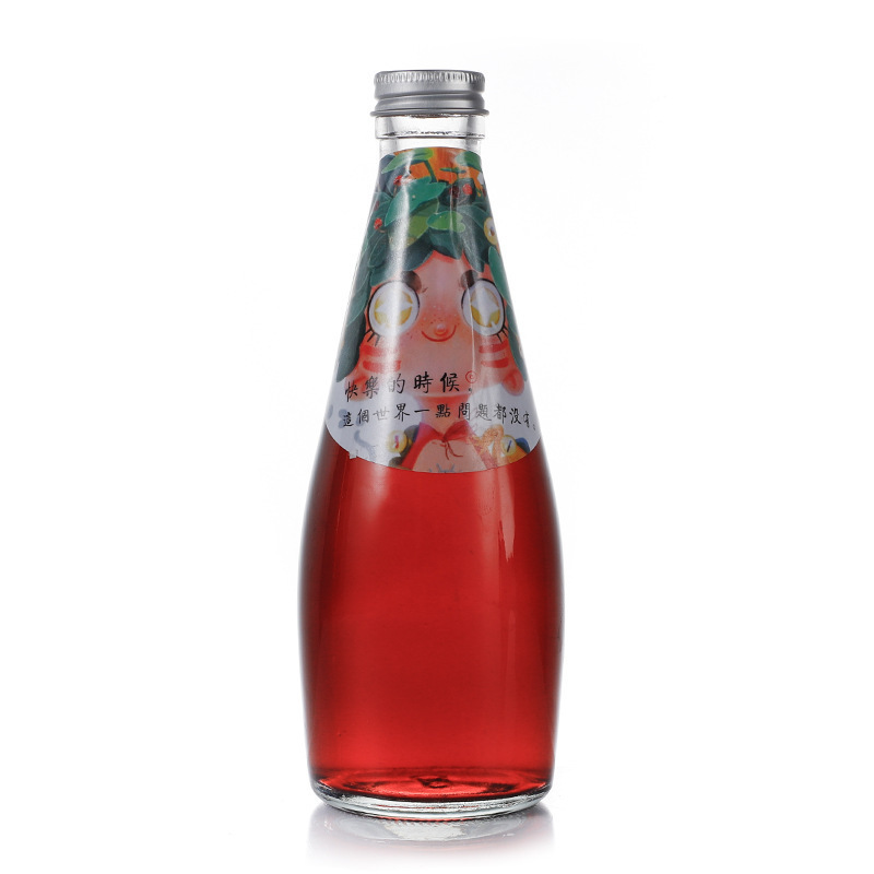 New Dueros Tinghai fruit wine bottle, glass beverage bottle, household plum wine bottle, wine sealed bottle, glass bottle Item Picture