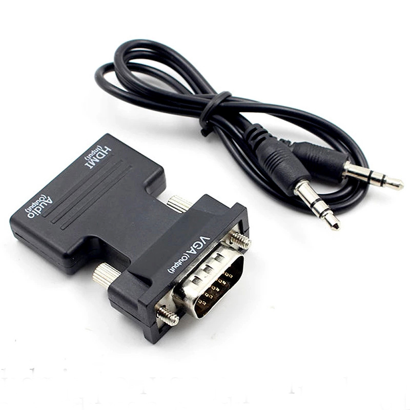 Cross-border hdmi to vga with audio adapter, high-definition cable, computer monitor screen mirroring device, projector converter Application Scenario
