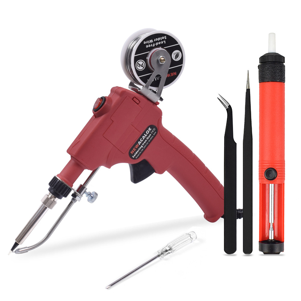 Automatic soldering gun soldering iron set, 60W inner heating switch soldering iron, 220V 110, foreign trade version undefined