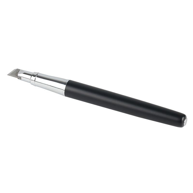Beveled tungsten steel pen-type optical fiber cutting knife, optical fiber cutting pen, optical fiber stroke pen for cutting optical fibers Specification drawing