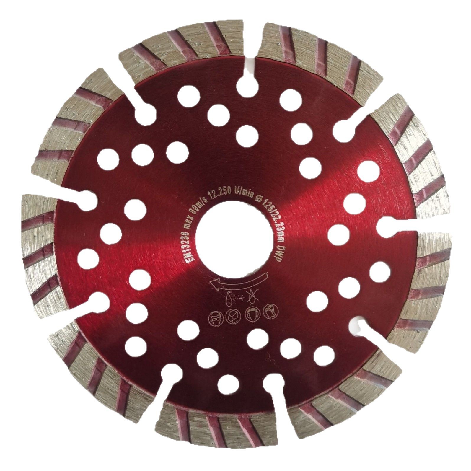 We recommend direct sales from the manufacturer of 115-350 outer diameter granite, concrete and sandstone cutting discs. Item Picture