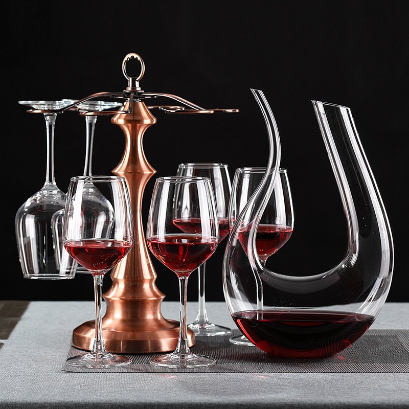 Green Apple Creative Glass red wine glass, enhanced highball glass wine glass, home water glass, Restaurant red wine glass set Application Scenario