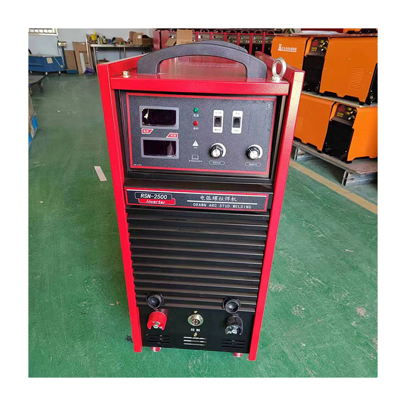 The high-power stud welding machine RSN-2500 for steel structures is used for inverter arc stud welding of large stud bolts Application Scenario
