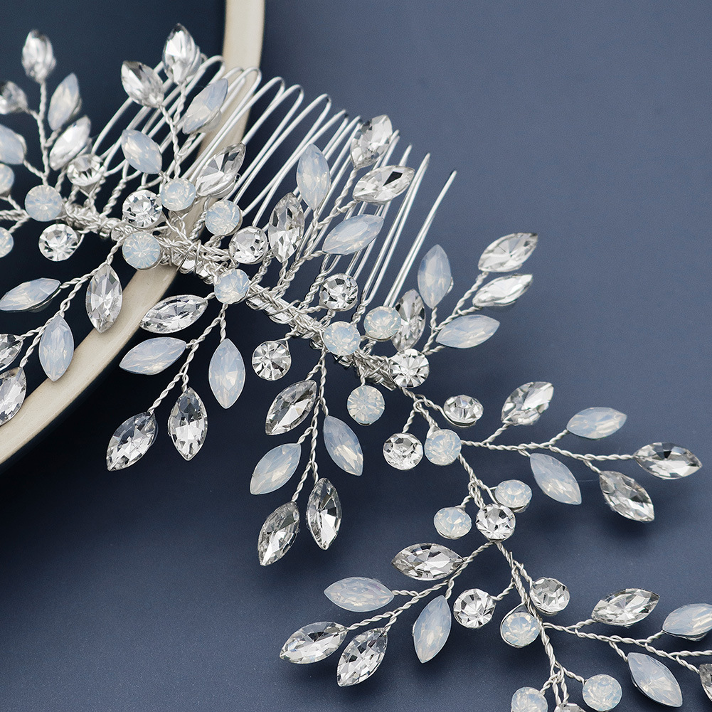 Bride's accessories, photography, photo album, hair comb, ancient-style Hanfu headwear, wedding dress and evening gown, hair comb, Xiuhefu headwear, female Application Scenario