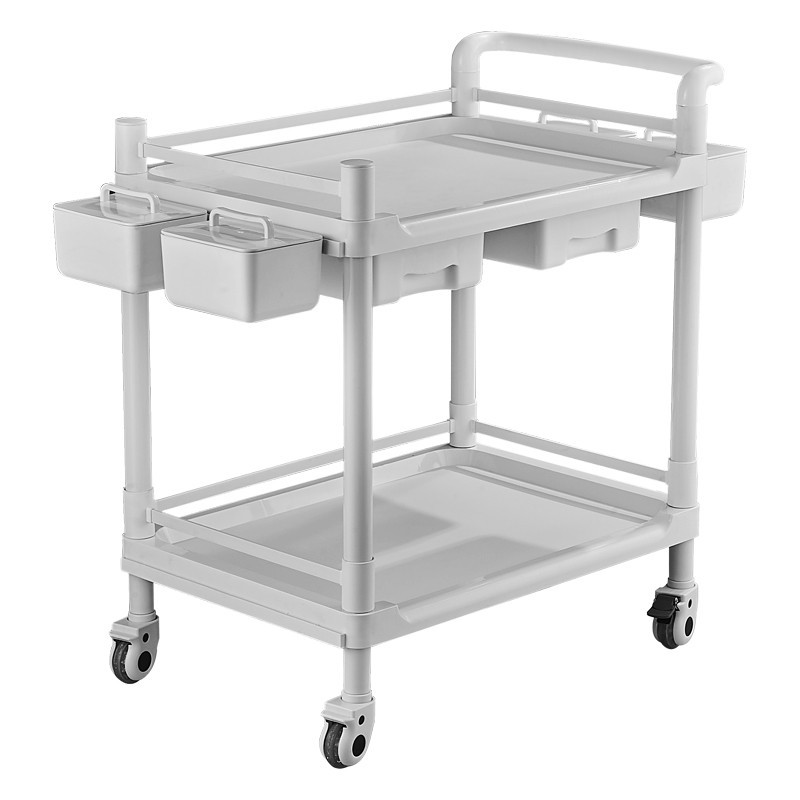 Beauty salon trolleys, special nail and eyelash racks for beauty salons, mobile hair salon instrument and tool carts, high-end and upscale Item Picture