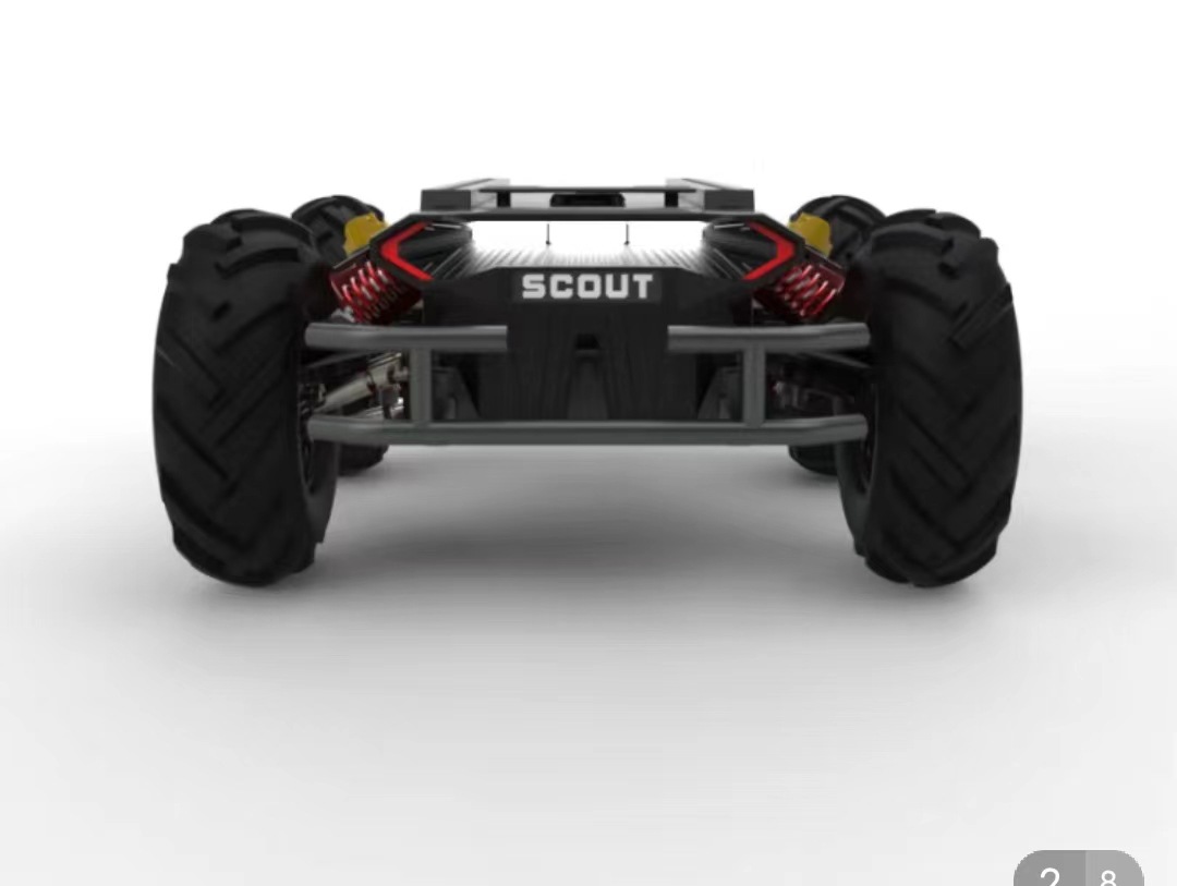 Songling AGILEX four-wheel differential mobile platform details Picture