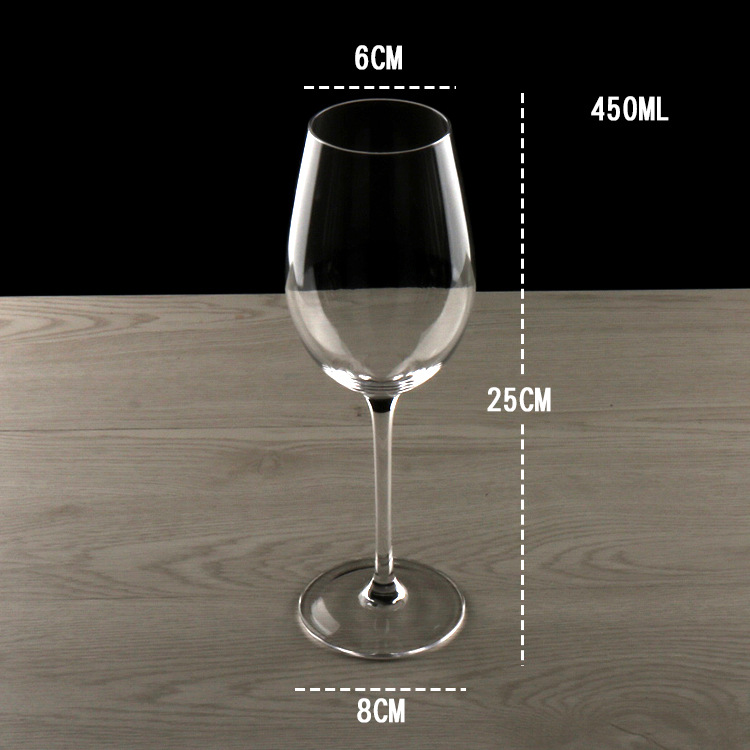 2 red wine glass gift box, highball glass, handcrafted crystal red wine glass, wine glass gift factory direct sales details Picture